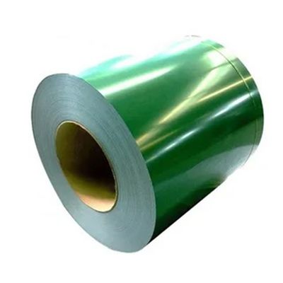 El color AZ30 del verde 0.5m m cubrió la anchura de acero PPGI de la bobina 600mm-1250m m