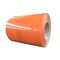 El color anaranjado de Dx51d cubrió la bobina de acero ASTM Ral3005 6005 3013 9016 5015