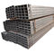 Sección de la caja de la tubería de acero 20x20 30x30 50x50 del carbono de Q235 ERW para el edificio