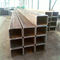 Sección de la caja de la tubería de acero 20x20 30x30 50x50 del carbono de Q235 ERW para el edificio