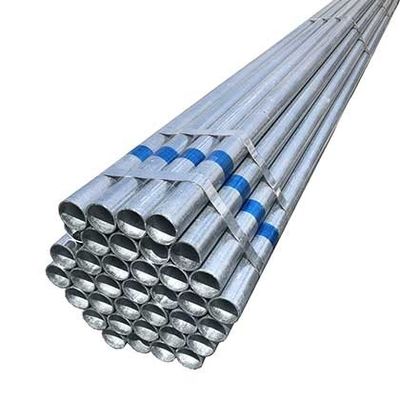 16Mn A53 galvanizó el tubo de la ronda del ms Hot Dipped Galvanised de la tubería de acero